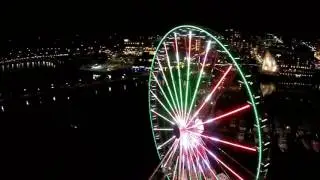 The Capital Wheel at Night