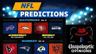 NFL Playoff Predictions - Divisinal Round Games #nfl #playoffs #nfl2026 