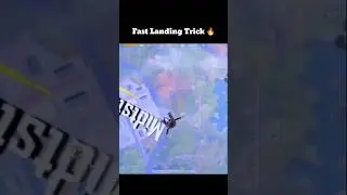 Fast Landing Trick 😳🔥 #bgmi #newtrick #ytshorts