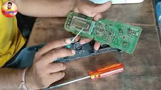 how to hp laserjet mfp 136 printer display panel power batana problem solution