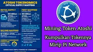Cara Mining Token ATOS di AtoShi Network | Panduan Lengkap dan Terbaru 2025
