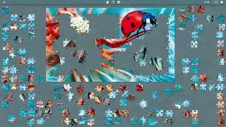 Relaxing Music With A Delicate Balance Puzzle #555