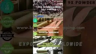 Premium Bamboo Salt Exporter | 9x Purple, Crystal, 3x, 6x, Jukyeom | Wholesale & Bulk Supply