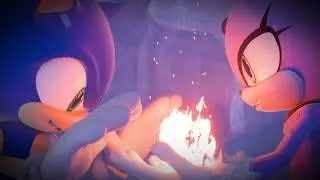Sharing a Flame | Sonic & Blaze | 3D Animation
