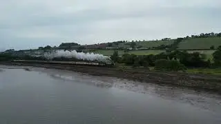 Golden Hind Rail Tour | LNER 61306 Mayflower Steam Train | Scenic Journey Along the River Teign