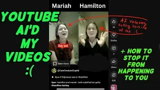 YouTube AI&rsquo;d my videos :( + how to protect your own