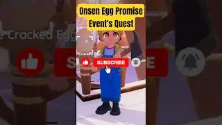 Onsen egg promise Quest Heartopia, Event's quest, Event Quests #myanglish  #animalcrossing