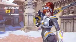 [Gin] Overwatch -  Widow PotG Tryhard