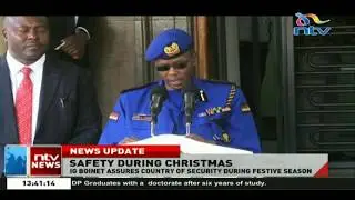 IG Boinnet assures country of security during festive season