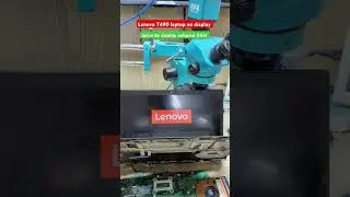 #lenovo #laptop #laptoprepairzone Lenovo T490 laptop no display solve by disable onboard RAM....