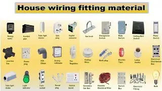 House Wiring Electrical Materials || House Wiring || It's Electrical