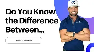 Do You Know the Difference Between...?  | Optimal Self with Jeremy Herider