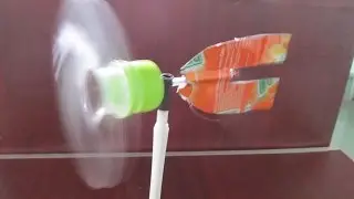 Comment faire un moulinet en utilisant bouteille en plastique | Faire jouet