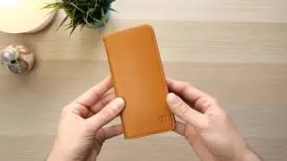 Shieldon genuine leather wallet book case for Samsung galaxy s8 plus
