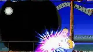 BS: Elastigirl Mugen 18# Homer Simpson
