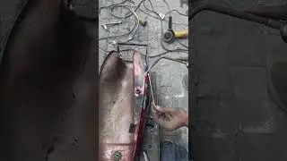 China Bike fuel tank welding