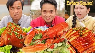 My cousin had amazing luck today! She got a full signal!丨Food Blind Box丨Eating Spicy Food