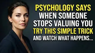 When Someone Stops Valuing You, Do THIS (Psychology Trick That Changes Everything)