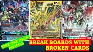 Magna X DNA + MedievalGallant is Gross! Ex8 Digimon Deck Profile