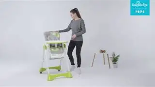 Scaun de masa multifunctional Baby Design Pepe 6m+