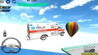 Ambulance Car Stunts: Mega Ramp Stunt Car Driving Simulator Games 3D New Ambulance Android GamePlay