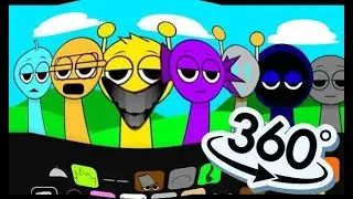 FIND Incredibox Sprunki - Finding Challenge 360&ordm; VR Video