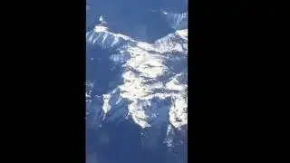 Flight over Canadian Rockies