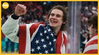 America's Jack Hughes makes history at the Olympics