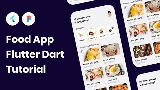 Order Food Mobile App Flutter Beginners Tutorial