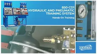 HYDRAULIC AND PNEUMATIC TRAINING - Amatrol's POWERFUL 850-CD1