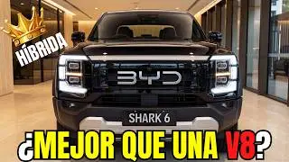 BYD Shark 6 2026: &iquest;La pickup h&iacute;brida que humilla a las V8?