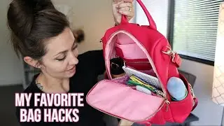 My 5 Favorite Bag Hacks // FIVE WAYS WEDNESDAY