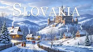 Slovakia in Winter 4K | Snowy Landscapes, Medieval Castles & Winter Charm