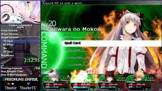Touhou Labyrinth 2 Any% in 9:55:00 (Segmented) (Stratum 3)