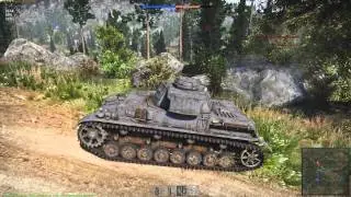 War Thunder танковый геймплей за Германию \ German tank gameplay