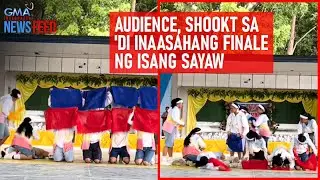 Audience, shookt sa 'di inaasahang finale ng isang sayaw  | GMA Integrated Newsfeed