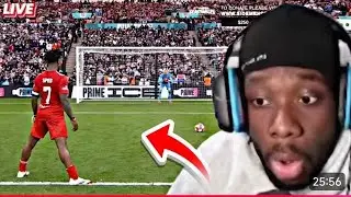 Alphonso Davies Reaction To - Sidemen Charity Match 2025 (Highlights) #ishowspeed #sidemen #viral