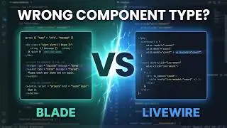 Why Most Laravel Developers Pick the Wrong Component Type