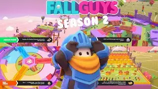 Fall Guys Season 2: Getting First Place in Each New Level + New Battle pass Showcase