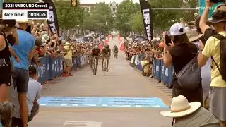 UNBOUND Gravel 200 Comes Down To Sprint Finish!