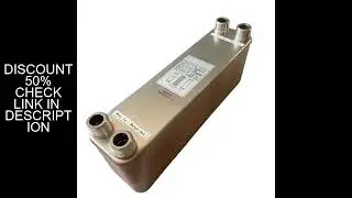 40 Plates ,4.5Mpa Brazed Plate Heat Exchanger , Floor And Water Heating,  Snow Melting