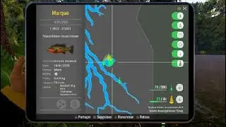 Fishing Planet Rivi&egrave;re Marron Peacock bass Rouge Unique