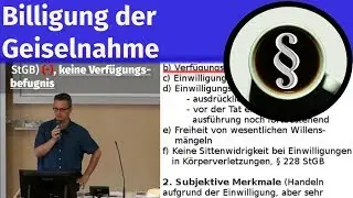 Billigung der Geiselnahme