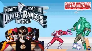 Mighty Morphin Power Rangers: The Movie (Super Nintendo - 1995) Hard