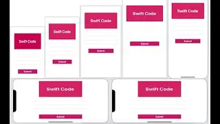 Классы размером 19,5 в Swift 5 | Компактный | Обычный | в Auto layout | iOS | iPhone | iPad