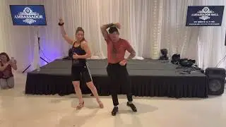 Fernando Sosa and Tatiana Advanced Footwork