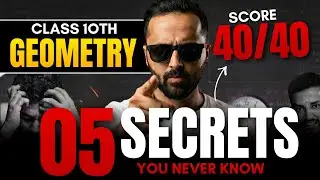05 Secrets You Never Know !!|10th Geometry|Board Exam 2026|Pradeep Giri Sir