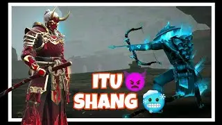 ITU and SHANG good gameplay|| shadow fight 4|| broken bot #shadowfight #brokenbot #shadowfightarena