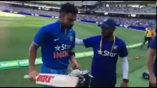 What an innings by Virat Kohli. The MCG stands up to Applaud the Centurion ‪in 3rd ODI AUSvIND‬