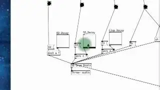 Pure Data / LibPD Project - Work In Progress #1 - Algorithmic Drum Machine